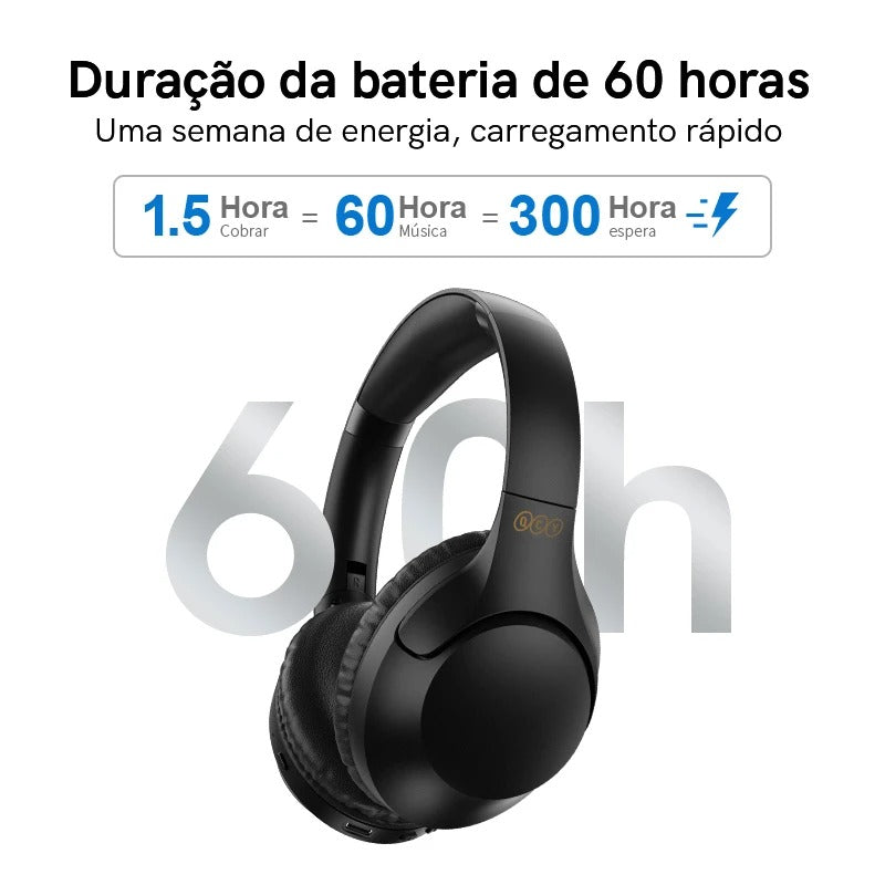 QCY H2 Wireless Headphones with HiFi Stereo Sound