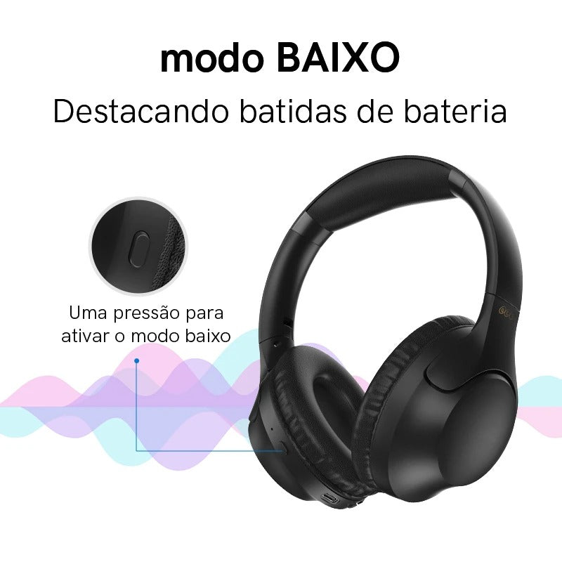 QCY H2 Wireless Headphones with HiFi Stereo Sound